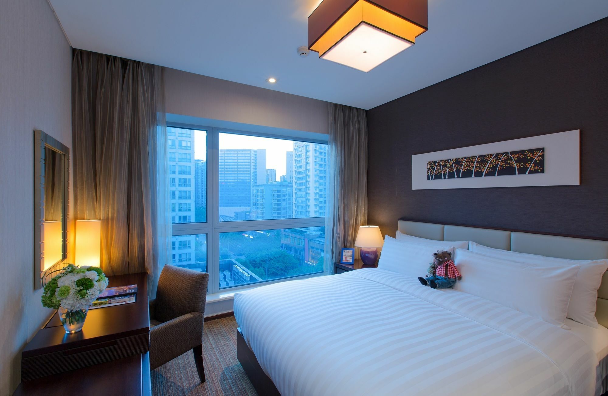 Oakwood Residence Funder เฉิงตู ภายนอก รูปภาพ