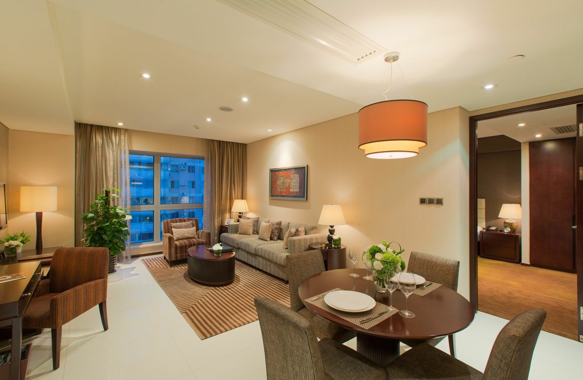 Oakwood Residence Funder เฉิงตู ภายนอก รูปภาพ