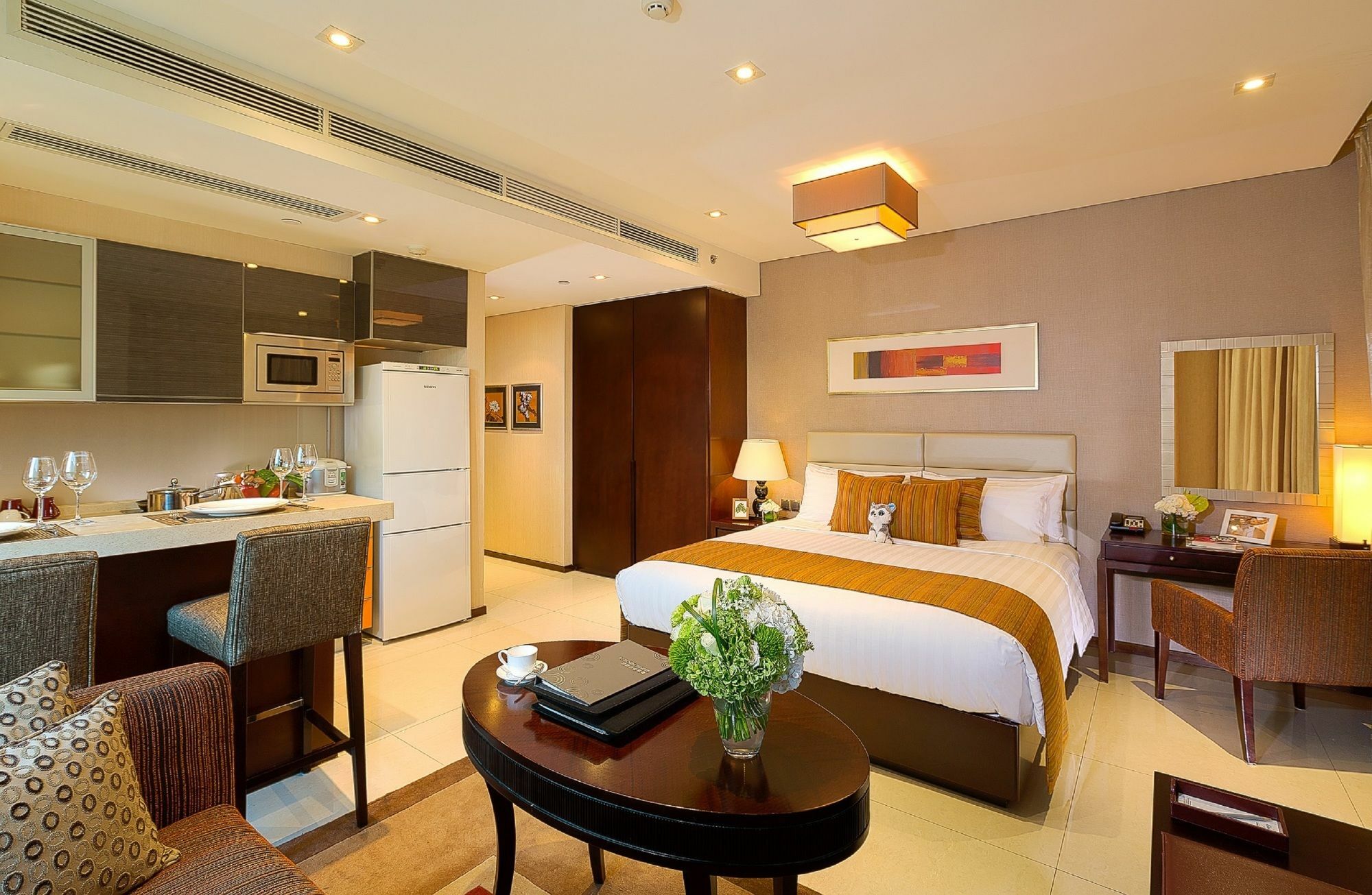 Oakwood Residence Funder เฉิงตู ภายนอก รูปภาพ